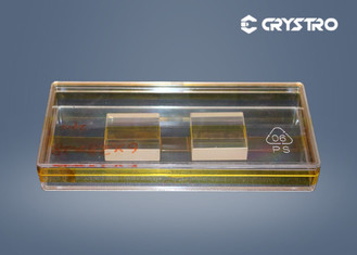 Único diâmetro sintético 28x28x6 dos blocos de Garnet Crystal TGG do gálio do Terbium