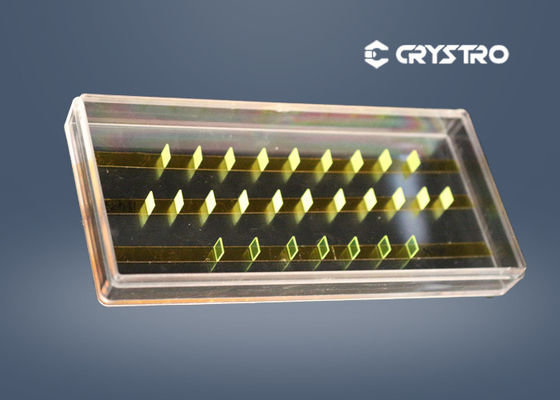 Ce Crystal Scintillation Crystals dos detectores 5*5*0.3mm LuAG da partícula