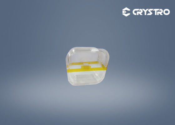 grandada TGG Crystal Block Double Sided Polishing do gálio do Terbium de 8mm