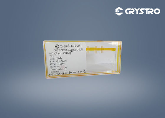 Dispositivos óticos do isolador de Garnet Tgg Crystal Material For do gálio do Terbium do diâmetro 4.5X14mm