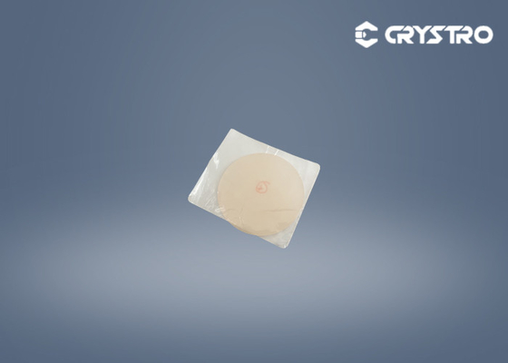 Bolachas personalizadas Crystal Material piezoelétrico do diâmetro 50.8mm Langasite LGS