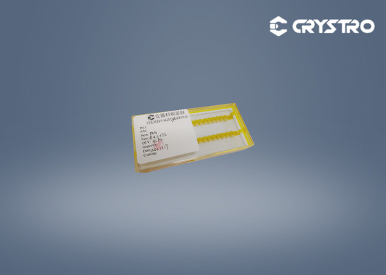Faraday TGG de cristal Crystal For Optical Isolators D4.2x7.5mm