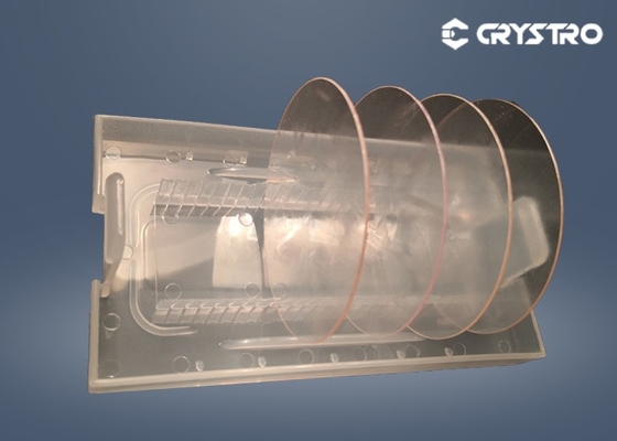 Aluminato LaAlO3 Crystal Substrate For Epitaxial Growth do lantânio de Crystro
