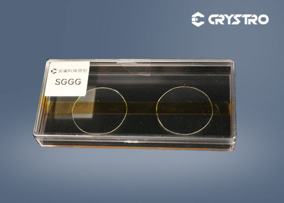 Diâmetro Epitaxial 40mm SGGG único Crystal Wafer dos filmes finos