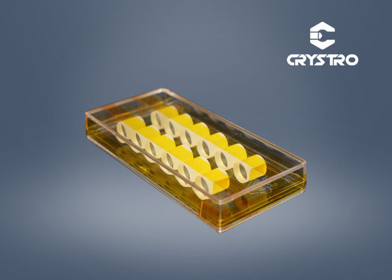 Cristais magnetoópticos TGG Crystal Rods dos dispositivos óticos do isolador