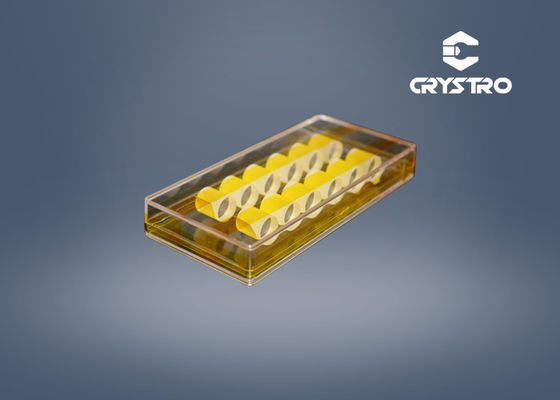 Cristais magnetoópticos TGG Crystal Rods dos dispositivos óticos do isolador