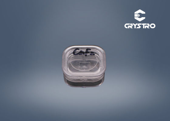 Fluoreto único Crystal Substrate do cálcio dos filmes finos CaF2 do HTS