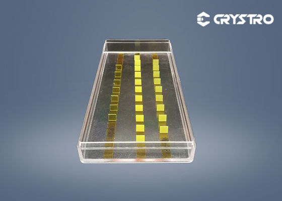 Ce Crystal Scintillation Crystals dos detectores 5*5*0.3mm LuAG da partícula