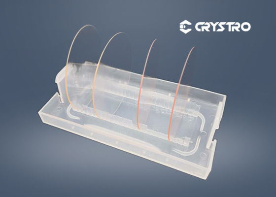 3&quot; de lustro dobro LaAlO3 carcaça sextavada Crystal Chemical Stable