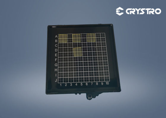 alto densidade lubrificado Ce GAGG Scintillators dos cristais de 10*10*0.5mm Singel
