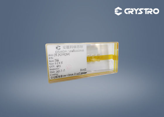 Cristal da grandada TGG Faraday do gálio do Terbium do diâmetro 5.2x15mm