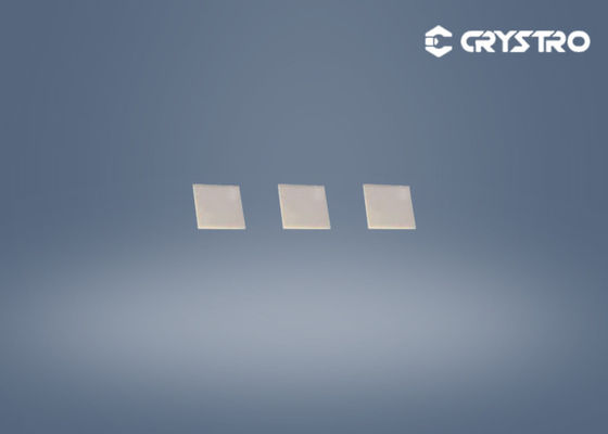 grandada sintética magnetoóptica de 10X10X0.5mm TGG Crystal Single Substrate