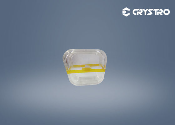 grandada TGG Crystal Block Double Sided Polishing do gálio do Terbium de 8mm